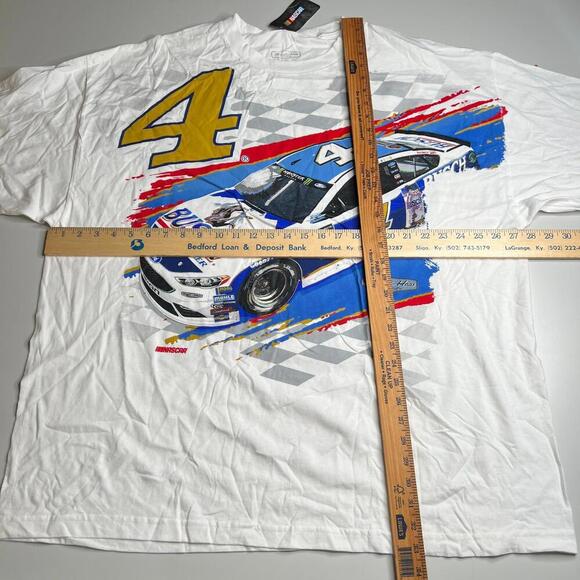 Kevin Harvick #4 Busch Beer NASCAR Stewart-Haas Racing T-Shirt 3XL NWT - Picture 2 of 9